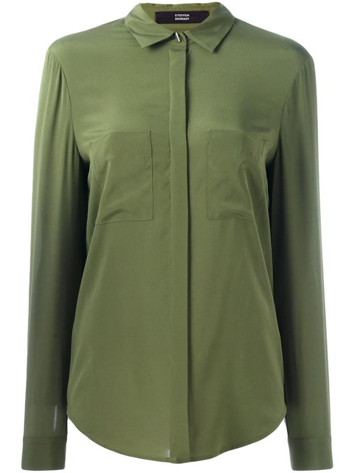 Steffen Schraut Patch Pocket Shirt - Green