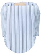 Y / Project - Striped Corset Top - Women - Cotton - 38, Women's, Blue, Cotton