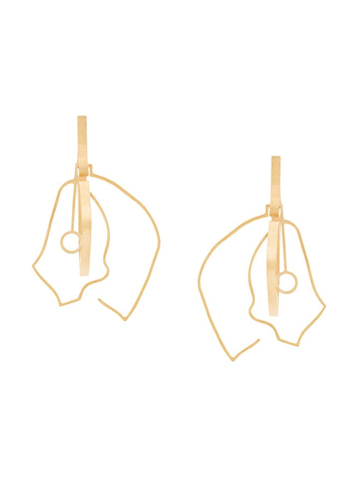 Christian Wijnants Emre Earrings - Metallic