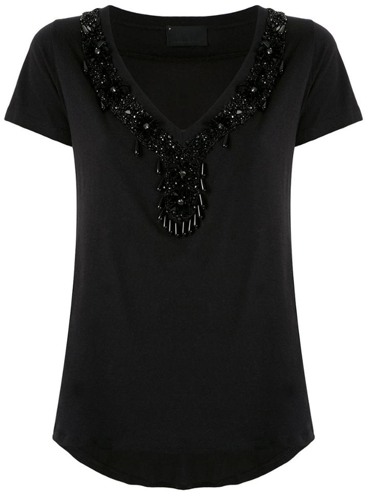 Andrea Bogosian Camiseta Mc Precious Ab - Black