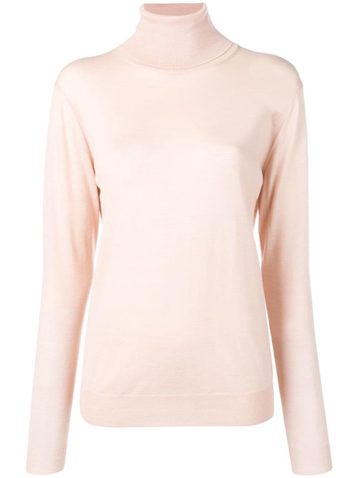 Stella Mccartney Eyewear Roll Neck Jumper - Pink