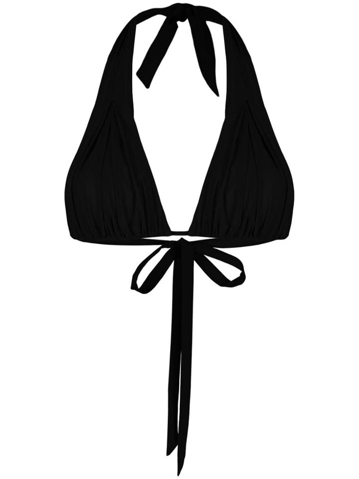Carine Gilson Soft Triangle Top - Black