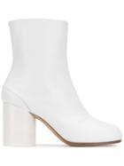 Maison Margiela Leather Ankle Boots - White