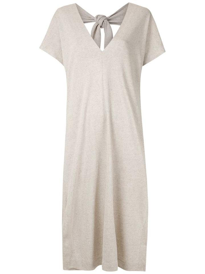 Osklen Vestido Mangas Rustic Raw - Grey