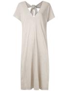 Osklen Vestido Mangas Rustic Raw - Grey