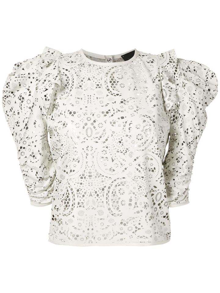 Andrea Bogosian Blusa Popstar Bg - White