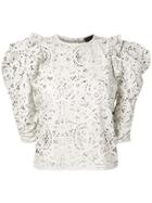 Andrea Bogosian Blusa Popstar Bg - White