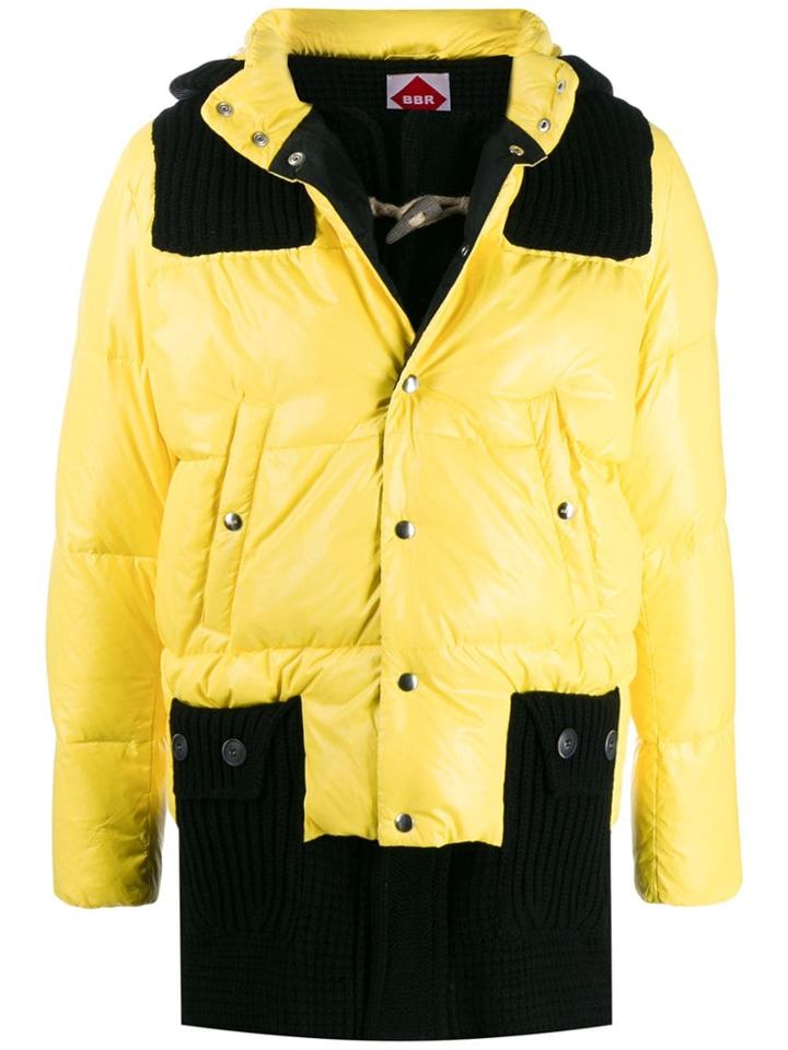 Bark B Rules Padded Coat - Yellow