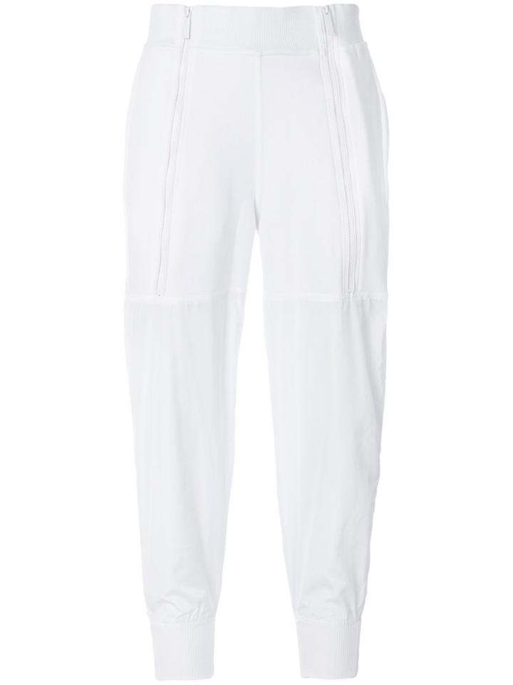 Adidas By Stella Mccartney Zip Front Track Pants - White