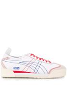 Gcds Mexico Contrast Stitching Sneakers - White