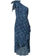 Ulla Johnson One-shouder Printed Dress - Blue