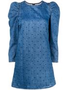 Ulla Johnson Short Denim Dress - Blue