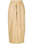 The Row Arun Skirt - Nude & Neutrals