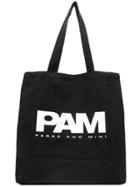 Pam Perks And Mini Logo Shopper Tote - Black