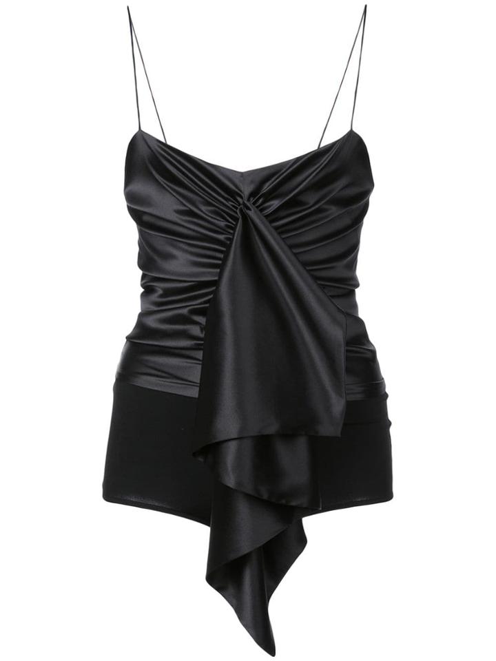 Alexandre Vauthier Ruffle Bodysuit - Black