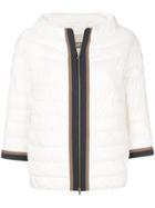 Herno Zipped Padded Jacket - White