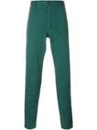 Al Duca D'aosta 1902 Chino Trousers, Men's, Size: 48, Green, Cotton/spandex/elastane