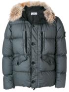 Stone Island Hooded Padded Jacket - Grey