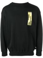 Gcds Logo Tag Sweatshirt - Black