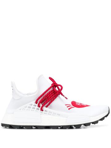 Adidas By Pharrell Williams Human Made Lace-up Sneakers - White