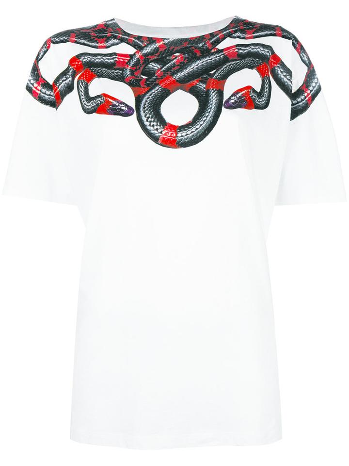 Marcelo Burlon County Of Milan Josefina T-shirt, Women's, Size: Xs, White, Cotton