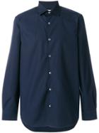 Paul Smith Striped Cuff Shirt - Blue