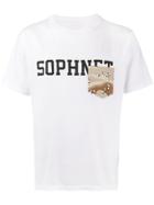 Sophnet. Pocket Logo T-shirt - White