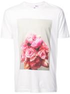 Odin Pink Bouquet T-shirt - White