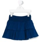 Maan - Ruffled Skirt - Kids - Cotton - 2 Yrs, Blue