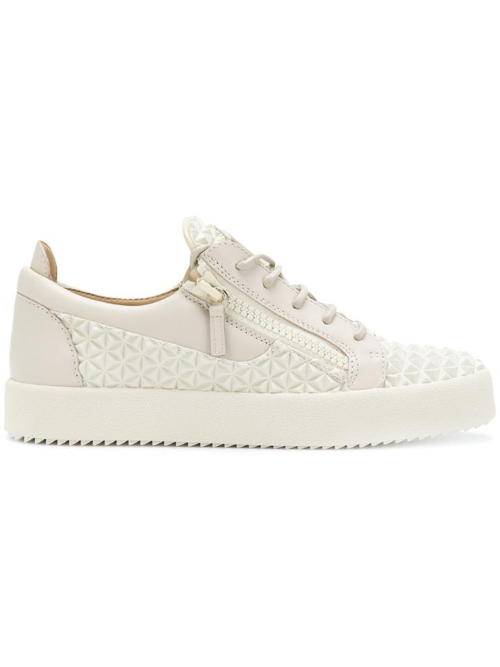 Giuseppe Zanotti Design Nicki Manhattan Sneakers - Nude & Neutrals