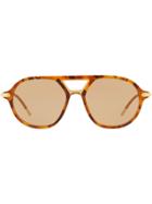 Dolce & Gabbana Eyewear Round-frame Sunglasses - 3186m4 Top Camel