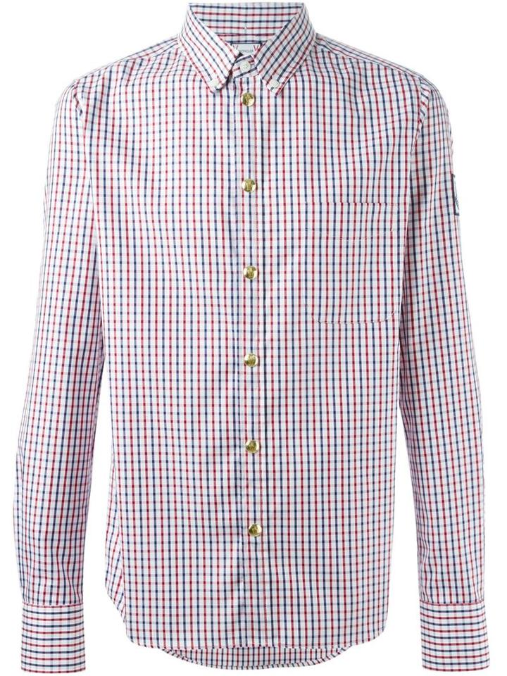 Moncler Gamme Bleu Checked Shirt