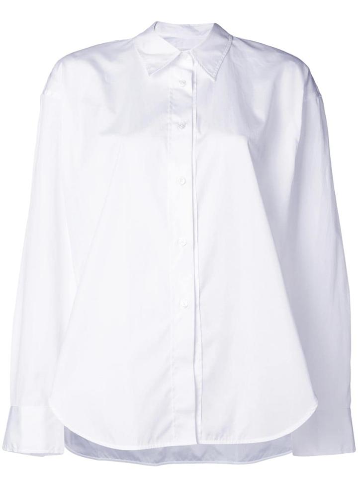 Lareida Oversized Button Shirt - White
