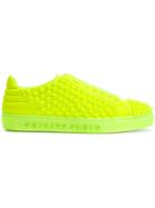 Philipp Plein Low-top Paul Sneakers - Yellow & Orange