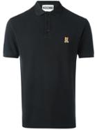Moschino Bear Logo Polo Shirt, Men's, Size: Xl, Black, Cotton