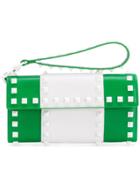 Valentino Valentino Garavani Rockstud Free Wallet - Green