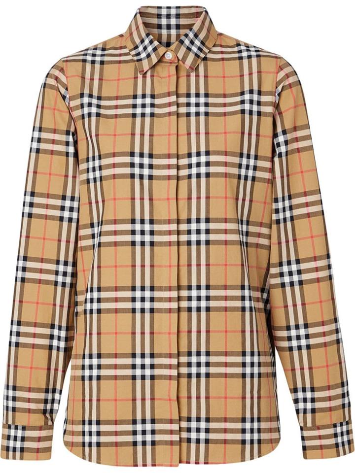 Burberry Vintage Check Print Shirt - Neutrals