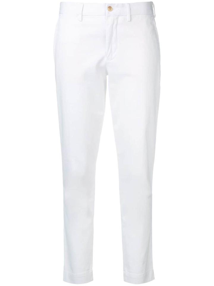 Polo Ralph Lauren Slim Fit Trousers - White