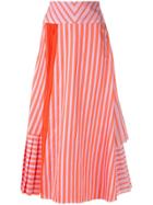 Silvia Tcherassi Brezzo A-line Skirt - Orange