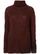Chanel Pre-owned Turtle Neck Jumper - Red