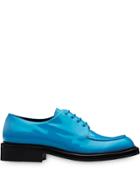 Prada Dual-tone Derby Shoes - Blue