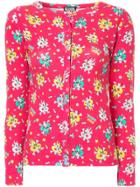 Hysteric Glamour Cartoon Print Blouse - Pink & Purple