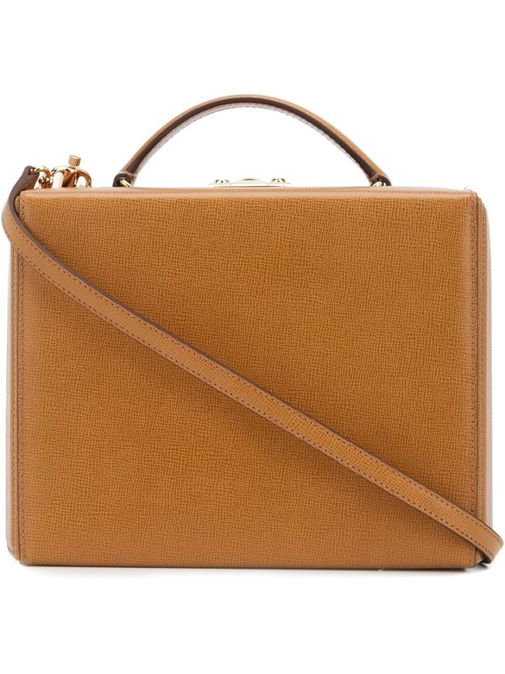 Mark Cross 'grace' Bag, Women's, Nude/neutrals, Leather