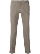 Entre Amis Low Rise Chinos - Neutrals