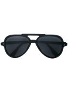 The Celect Aviator Sunglasses - Black