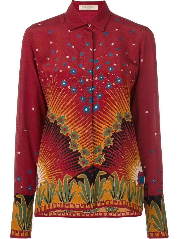 Valentino 'volcano' Shirt