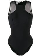 Stella Mccartney Panelled Scuba Swimsuit - Black