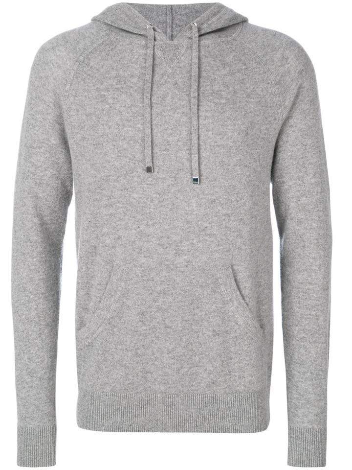 Ron Dorff Cashmere Pullover Hoodie - Grey