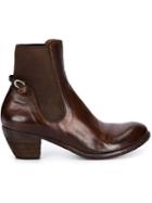Officine Creative Ankle Boots, Women's, Size: 39.5, Brown, Leather/spandex/elastane