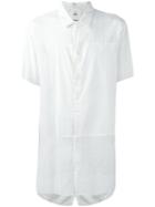 Lost & Found Rooms Panelled Shirt, Men's, Size: Medium, White, Cotton